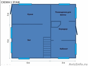 Продаю коттедж в Курганской области! 2 этажа. - Изображение #4, Объявление #161730