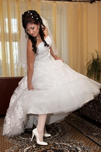Продаю красивое, элегантное свадебное платье - Изображение #2, Объявление #534207